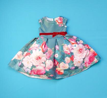 Imagem de Vestido Infantil De Festa Jardim Encantado Bambollina