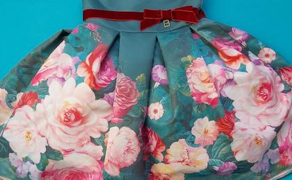 Imagem de Vestido Infantil De Festa Jardim Encantado Bambollina