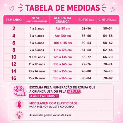 Imagem de Vestido Infantil e Juvenil de Festa Junina Luxo Super Rodado Com Corselet e Babados Caipira 2 a 16 anos