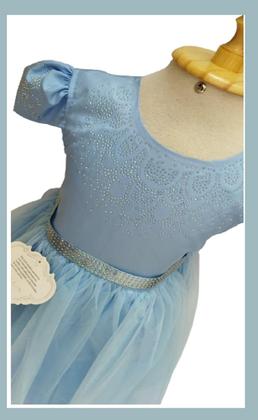 Imagem de Vestido Infantil Festa Azul