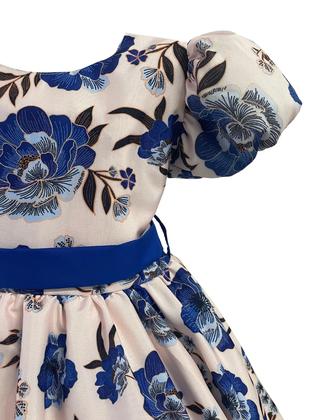 Imagem de Vestido Infantil Flora Estampado Flores Passarinho Inspiração