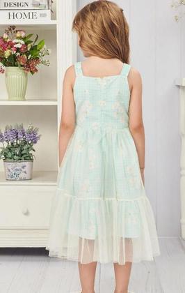 Imagem de Vestido Infantil Flores Jardim encantado Menina Papilloo