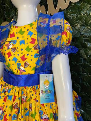 Imagem de Vestido infantil junino maria bonita mb 0013