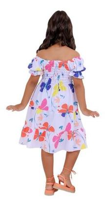 Imagem de  vestido infantil juvenil ciganinha menina mini diva fashion moda verão natal ano novo casual