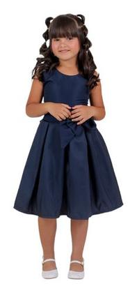 Imagem de Vestido infantil juvenil simples menina natal presente ano novo casamento luxo casual