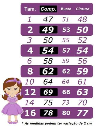 Imagem de Vestido Infantil Lilás com Saia de Babados e Glitter para Festas