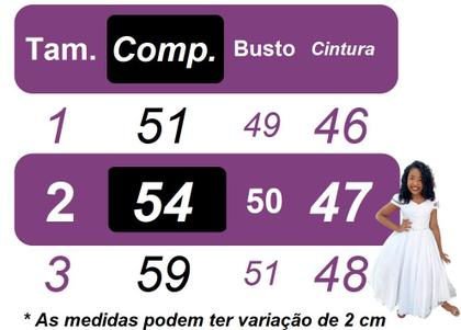 Imagem de Vestido Infantil Lilás Jardim Encantado para Daminha em Festas