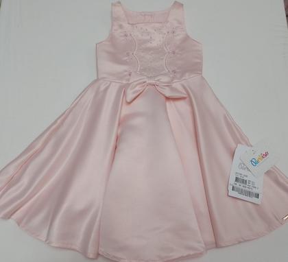 Imagem de Vestido Infantil Luxo Menina C/ Bordado Verão Paraiso 15592