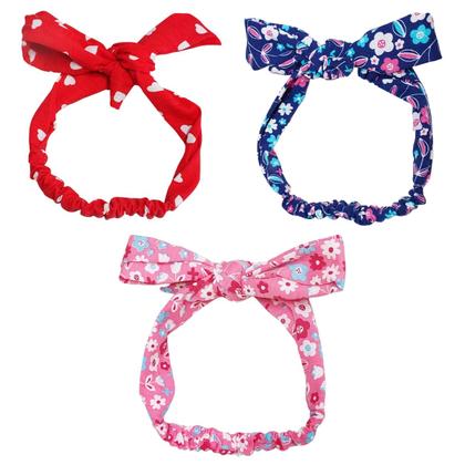 Imagem de Vestido Infantil Menina Soltinho Passeio Verao Festa Praia Estampado Fresquinho Tiara Juvenil 4 a 12