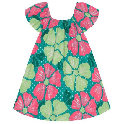 Imagem de Vestido Infantil Menina Verão Meia Malha Kyly 1000222