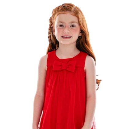 Imagem de Vestido infantil mon sucré vermelho 3127130