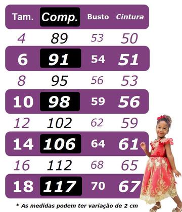 Imagem de Vestido Infantil Off White com Saia Verde Oliva para Daminha Longo