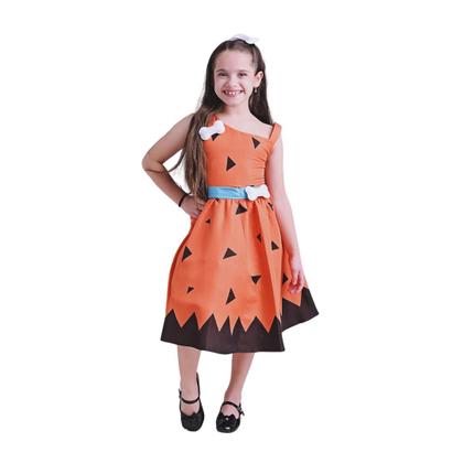 Imagem de Vestido Infantil Pedrita Flintstones Fantasia