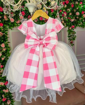 Imagem de Vestido infantil Temáticos Kids Tematico Circo Rosa