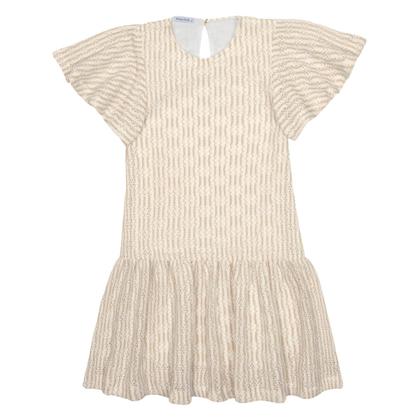 Imagem de Vestido Infantil Tricot Babado e Gota com forro Trick Nick