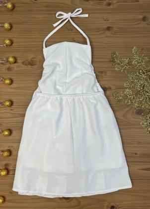 Imagem de Vestido Infanto Juvenil Babado Natal Ano Novo Novidade Luxo