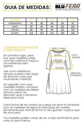 Imagem de Vestido jeans bordado escuro 100% algodão 20513