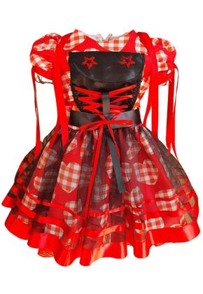 Imagem de Vestido Junino Caipira Estampado Maria Bonita