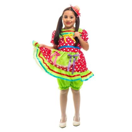 Imagem de Vestido Junino Infantil Jade