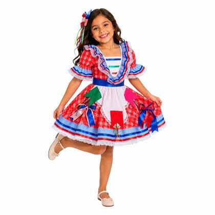 Imagem de Vestido Junino Isabel Infantil