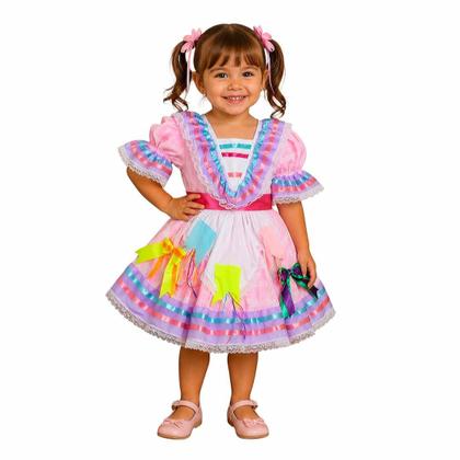 Imagem de Vestido Junino Isabel Infantil