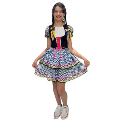 Imagem de Vestido Junino Malú Infantil