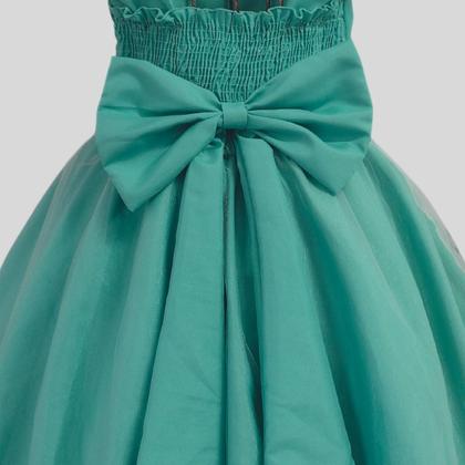 Imagem de Vestido Juvenil Princesa Bordado Casamento Batizado Curto