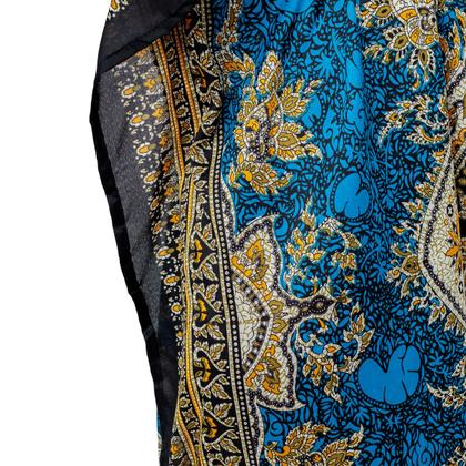 Imagem de Vestido Kaftan Longa Feminino Moda Hippie Boho Ajustável Plus Size