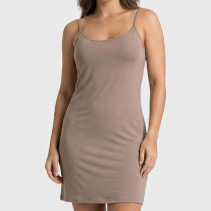 Imagem de Vestido Liso com Alça Casual