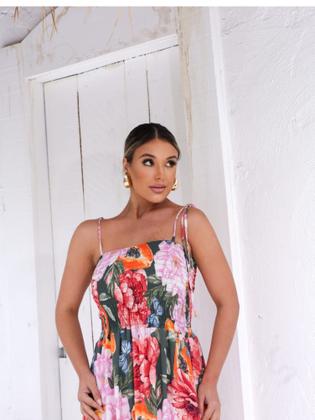 Imagem de Vestido longo caio v. verão estampado alça