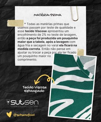Imagem de Vestido Longo Em Tecido Viscose Estampada Plus Size 42 Ao 52
