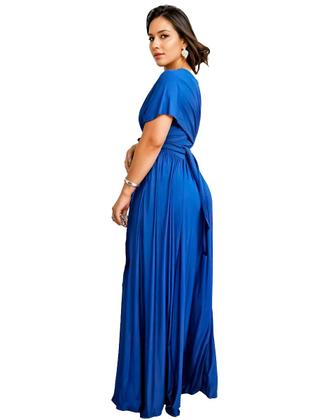 Imagem de Vestido Longo Festa Multiformas Madrinha Casamento Formatura Debutante