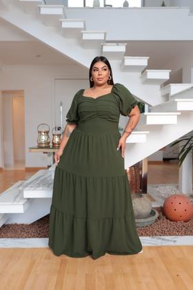 Imagem de Vestido Longo Frisado Belíssimo G1 G2 G3 E G4 1ºgeração