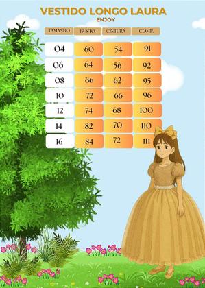 Imagem de Vestido Longo Laura Rosa Bebê com Renda e Tule - Coleção Enjoy