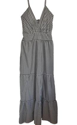 Imagem de Vestido Longo Midi Feminino Estampado Alcinha  Bojo 3 Maria Casual Festa  Decotado Moda ref2736