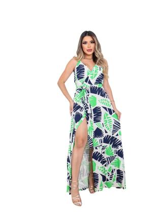 Imagem de Vestido Longo Regata Envelope com Bojo