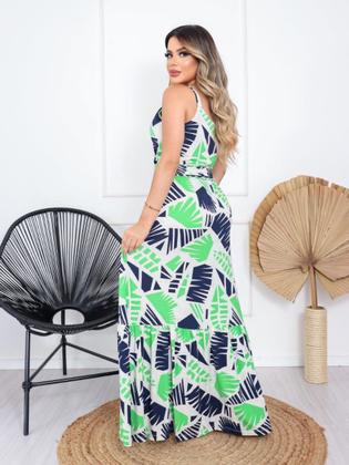Imagem de Vestido Longo Regata Envelope com Bojo
