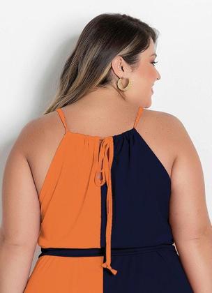 Imagem de Vestido longo solto de alça