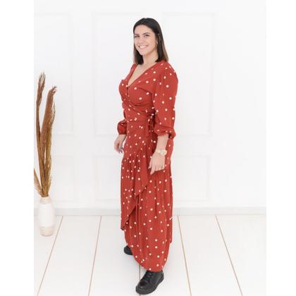 Imagem de Vestido longo transpassado