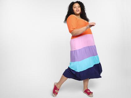 Imagem de Vestido Longo Vista Magalu Manga Bufante