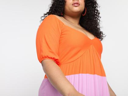 Imagem de Vestido Longo Vista Magalu Manga Bufante