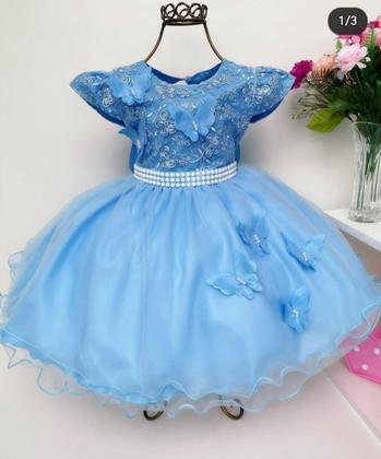 Imagem de Vestido Luxinho Infantil Jardim Encantado