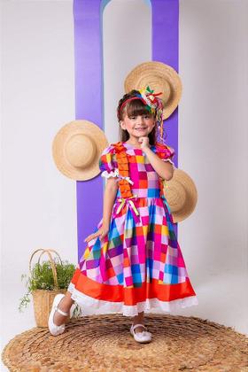 Imagem de Vestido Luxo Marie Junino Arraia do Sertão Modelo 2