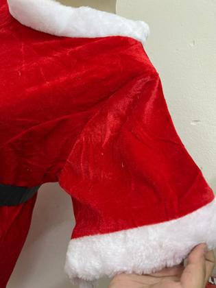 Imagem de Vestido Mamãe Noel Veludo Adulto Fantasia Roupa Natal Festa