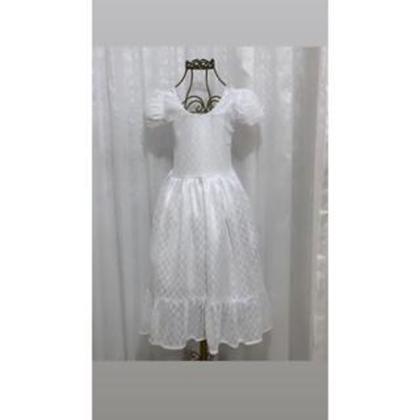 Imagem de Vestido Menina Elegante Tuy Infantil Branco