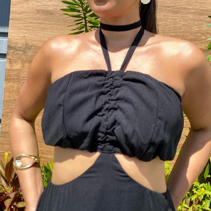 Imagem de Vestido Midi Alongado Feminino Adulto