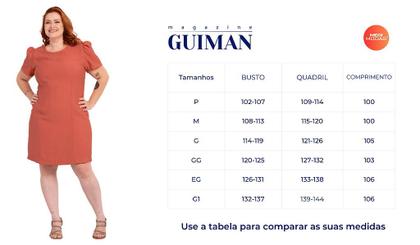 Imagem de Vestido Midi Feminino Goiaba Medi Plus - Conforto e Estilo