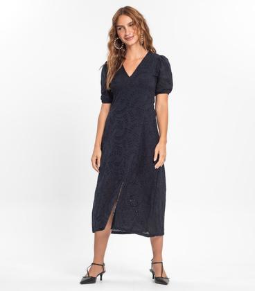 Imagem de Vestido Midi Longo Feminino Endless Azul