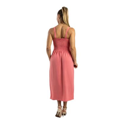 Imagem de Vestido Midi Longuete Noivado Madrinha Casamento Civil