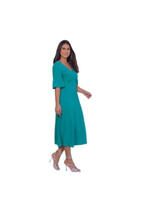 Imagem de Vestido Midi Matuta Essencial Verde